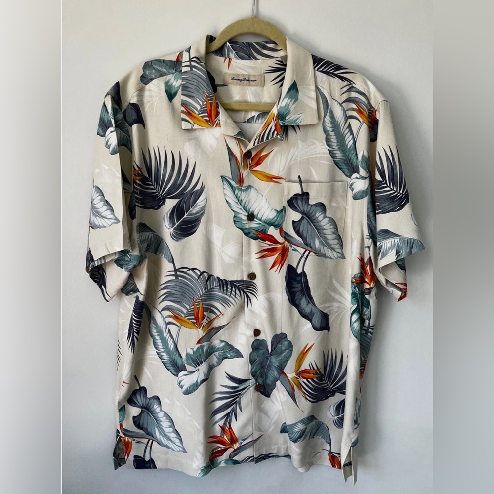 Tommy Bahama 100% Silk Shirt